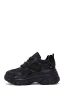 Women's Black Thick Soled Sneaker | Derimod Women's Black Thick Soled Sneaker | Derimod