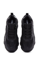 Women's Black Thick Soled Sneaker | Derimod Women's Black Thick Soled Sneaker | Derimod