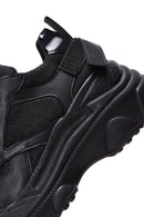Women's Black Thick Soled Sneaker | Derimod Women's Black Thick Soled Sneaker | Derimod