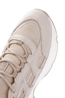 Women's Beige Thick Soled Sneaker | Derimod Women's Beige Thick Soled Sneaker | Derimod