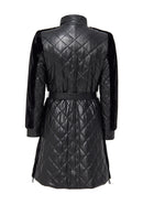 Afrodite Women's Black Teddy Coat | Derimod Afrodite Women's Black Teddy Coat | Derimod