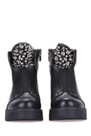 Stone Detailed Women's Boots | Derimod Stone Detailed Women's Boots | Derimod