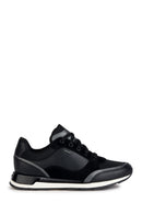 Geox Kadın Siyah New Aneko B Abx Bağcıklı Deri Spor Sneaker | Derimod Geox Kadın Siyah New Aneko B Abx Bağcıklı Deri Spor Sneaker | Derimod