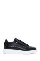 Erkek Siyah Deri Sneaker | Derimod Erkek Siyah Deri Sneaker | Derimod
