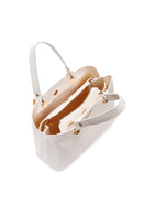 Women's White Long Strap Shoulder Bag | Derimod Women's White Long Strap Shoulder Bag | Derimod
