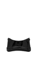Women's Black Patent Leather Shoulder Bag | Derimod Women's Black Patent Leather Shoulder Bag | Derimod