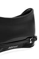 Women's Black Patent Leather Shoulder Bag | Derimod Women's Black Patent Leather Shoulder Bag | Derimod