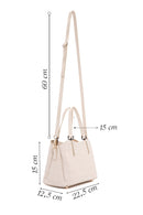 Women's Cream Long Strap Shoulder Bag | Derimod Women's Cream Long Strap Shoulder Bag | Derimod