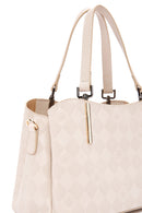 Women's Cream Long Strap Shoulder Bag | Derimod Women's Cream Long Strap Shoulder Bag | Derimod