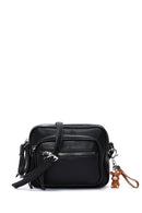 Women's Black Long Strap Crossbody Bag | Derimod Women's Black Long Strap Crossbody Bag | Derimod