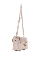 Women's Beige Long Strap Crossbody Bag | Derimod Women's Beige Long Strap Crossbody Bag | Derimod