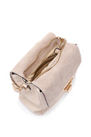 Women's Beige Long Strap Crossbody Bag | Derimod Women's Beige Long Strap Crossbody Bag | Derimod