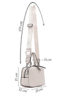 Women's Cream Long Strap Crossbody Bag | Derimod Women's Cream Long Strap Crossbody Bag | Derimod