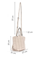 Women's Cream Mini Shoulder Bag | Derimod Women's Cream Mini Shoulder Bag | Derimod
