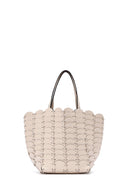 Women's Cream Mini Shoulder Bag | Derimod Women's Cream Mini Shoulder Bag | Derimod