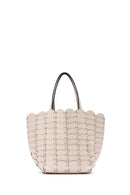 Women's Cream Mini Shoulder Bag | Derimod Women's Cream Mini Shoulder Bag | Derimod