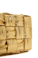 Women's Gold Long Strap Crossbody Bag | Derimod Women's Gold Long Strap Crossbody Bag | Derimod