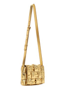Women's Gold Long Strap Crossbody Bag | Derimod Women's Gold Long Strap Crossbody Bag | Derimod
