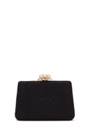 Women's Black Long Chain Strap Clutch Bag | Derimod Women's Black Long Chain Strap Clutch Bag | Derimod