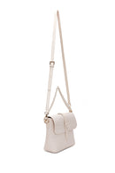 Women's Beige Long Strap Crossbody Bag | Derimod Women's Beige Long Strap Crossbody Bag | Derimod