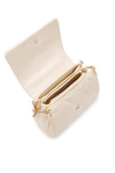 Women's Cream Quilted Shoulder Bag | Derimod Women's Cream Quilted Shoulder Bag | Derimod