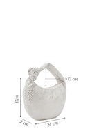 Women's White Stone Handbag | Derimod Women's White Stone Handbag | Derimod