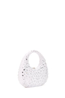 Women's White Stone Box Handbag | Derimod Women's White Stone Box Handbag | Derimod