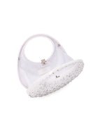 Women's White Stone Box Handbag | Derimod Women's White Stone Box Handbag | Derimod