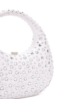 Women's White Stone Box Handbag | Derimod Women's White Stone Box Handbag | Derimod