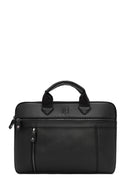 Men's Black Long Strap Briefcase | Derimod Men's Black Long Strap Briefcase | Derimod