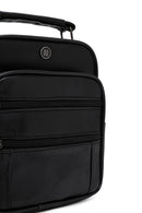 Men's Black Long Strap Leather Handbag | Derimod Men's Black Long Strap Leather Handbag | Derimod