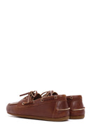 Women's Tan Leather Masculine Loafer | Derimod Women's Tan Leather Masculine Loafer | Derimod