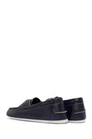 Kadın Lacivert Deri Maskülen Loafer | Derimod Kadın Lacivert Deri Maskülen Loafer | Derimod