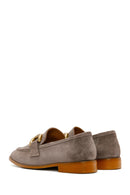 Women's Mink Suede Leather Masculine Loafer | Derimod Women's Mink Suede Leather Masculine Loafer | Derimod
