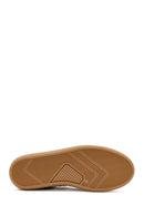 Kadın Leopar Bağcıklı Deri Sneaker | Derimod Kadın Leopar Bağcıklı Deri Sneaker | Derimod