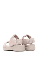 Women's Mink Leather Comfort Sandals | Derimod Women's Mink Leather Comfort Sandals | Derimod