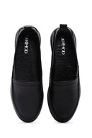 Kadın Siyah Deri Comfort Loafer | Derimod Kadın Siyah Deri Comfort Loafer | Derimod