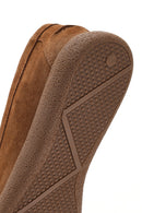 Kadın Taba Süet Deri Comfort Loafer | Derimod Kadın Taba Süet Deri Comfort Loafer | Derimod