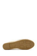Women's Yellow Suede Leather Espadrille | Derimod Women's Yellow Suede Leather Espadrille | Derimod