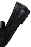 Kadın Siyah Deri Maskülen Loafer | Derimod Kadın Siyah Deri Maskülen Loafer | Derimod