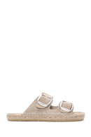Women's Grey Double Buckle Suede Leather Espadrille
| Derimod
Women's Grey Double Buckle Suede Leather Espadrille
| Derimod