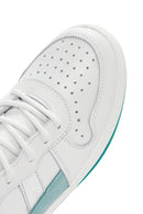 Kadın Beyaz Bağcıklı Deri Sneaker | Derimod Kadın Beyaz Bağcıklı Deri Sneaker | Derimod