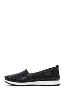 Kadın Siyah Deri Comfort Loafer | Derimod Kadın Siyah Deri Comfort Loafer | Derimod