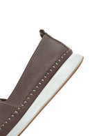 Kadın Vizon Deri Comfort Loafer | Derimod Kadın Vizon Deri Comfort Loafer | Derimod