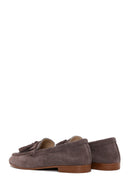 Women's Mink Suede Leather Masculine Loafer | Derimod Women's Mink Suede Leather Masculine Loafer | Derimod