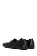 Women's Black Leather Masculine Loafer | Derimod Women's Black Leather Masculine Loafer | Derimod