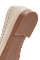 Kadın Bej Deri Casual Loafer | Derimod Kadın Bej Deri Casual Loafer | Derimod