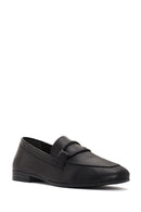 Kadın Siyah Deri Casual Loafer | Derimod Kadın Siyah Deri Casual Loafer | Derimod