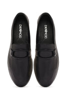 Kadın Siyah Deri Casual Loafer | Derimod Kadın Siyah Deri Casual Loafer | Derimod