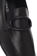 Kadın Siyah Deri Casual Loafer | Derimod Kadın Siyah Deri Casual Loafer | Derimod